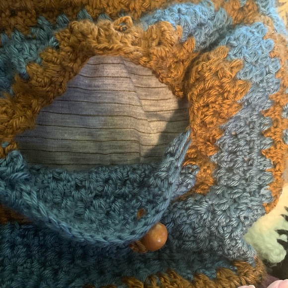 Crochet crossbody bag - Picture 7 of 7